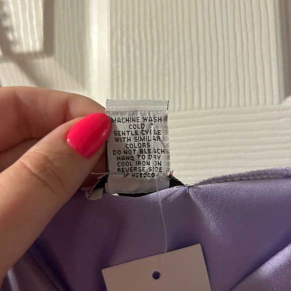 NEW with tags Rue 21+ Gold Chained Lavender Corset Top Women’s Plus Size 2X - Picture 5 of 5